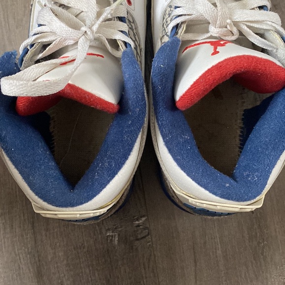 Mens Jordan 3’s Retro True Blue - Picture 5 of 7